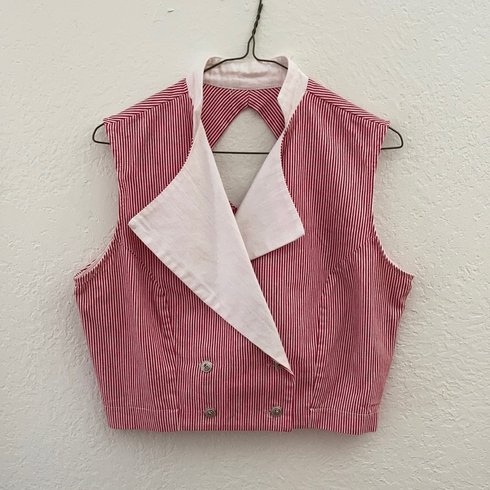 Candystripe Banjo Vest